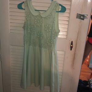 H & M size small mint dress